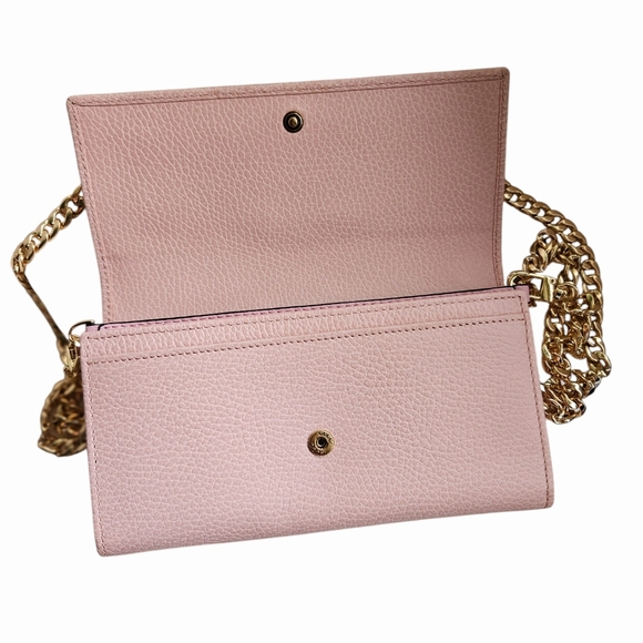 Gucci Garden GG Marmont butterfly continental wallet on chain - Picture 8 of 16